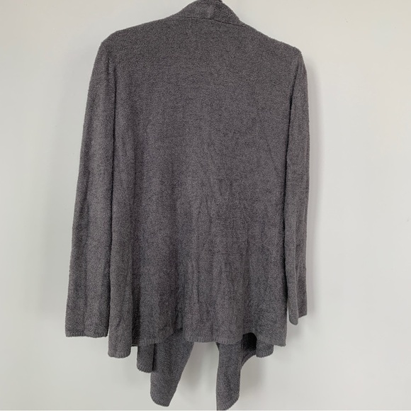 Barefoot Dreams Gray Waterfall Cardigan Size S/M - Picture 3 of 7